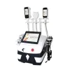Taşınabilir Yağ Donma 360 Cryolipolysis Kriyoterapi Ekipmanları Lipo Lazer 40K Kavitasyon RF Vücut Zayıflama Makinesi