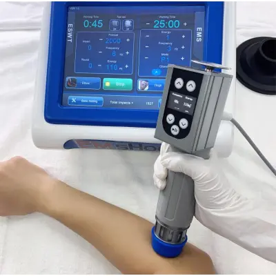ESWT Shockwave Therapy Radial Shock Wave Machine With EMS for Muscle Stimulate