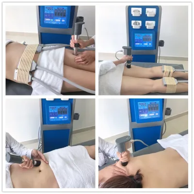 2 in one Cryolipolysis slimming machine combine with shockwave physiothery treatment for body pain relief