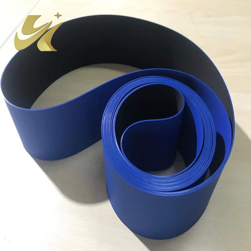 Bande Transporteuse En PVC 10x100x0.2 Cm - Rouleau Convoyeur Résistant à L'Usure - Pour Transport Bagages, Industrie