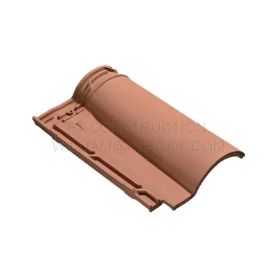 Chinese red terracotta Roman ceramic roof tile
