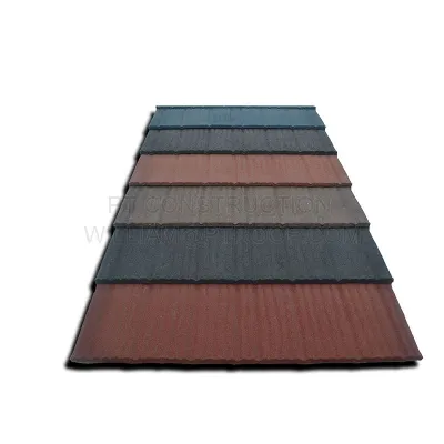 Flexible roofing material Zinc aluminium stone roofing Metal tiles/sheets