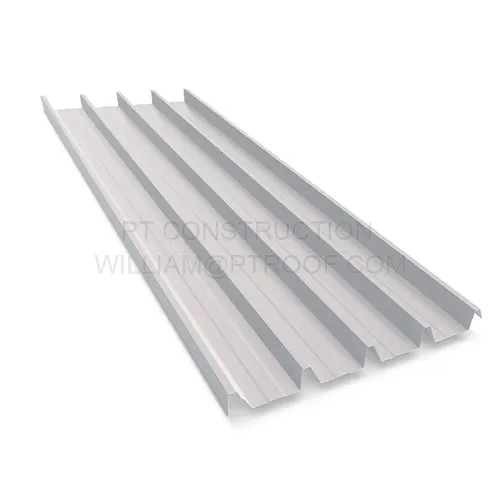 long span flexible roofing material
