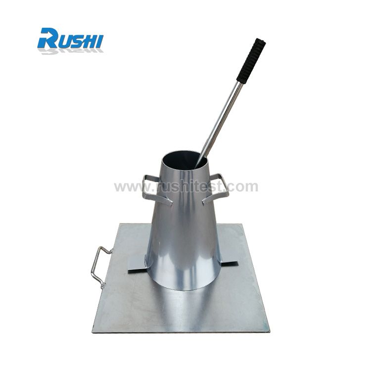 Slump Cone Test Apparatus is used to determine the workability ...