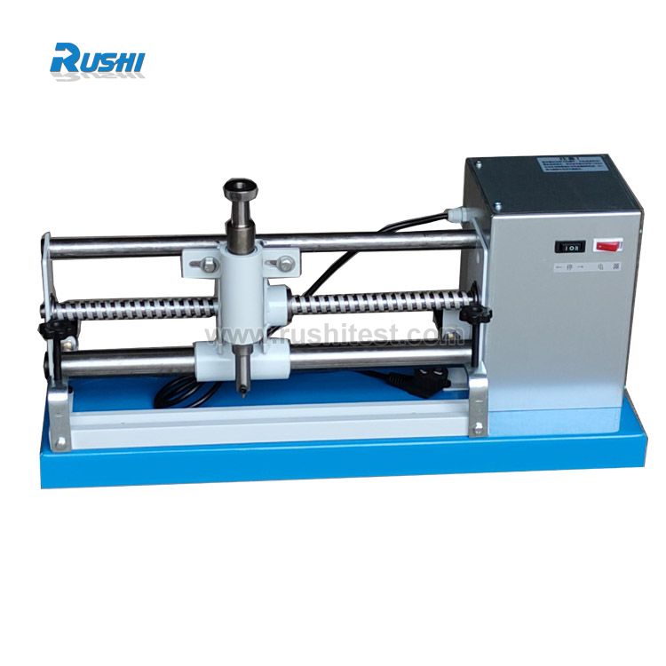 Motor driven steelbar marking off machine