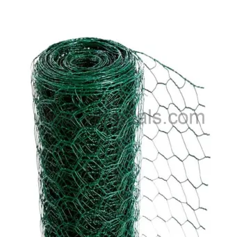 Pvc Coated Hexagonal Wire Netting