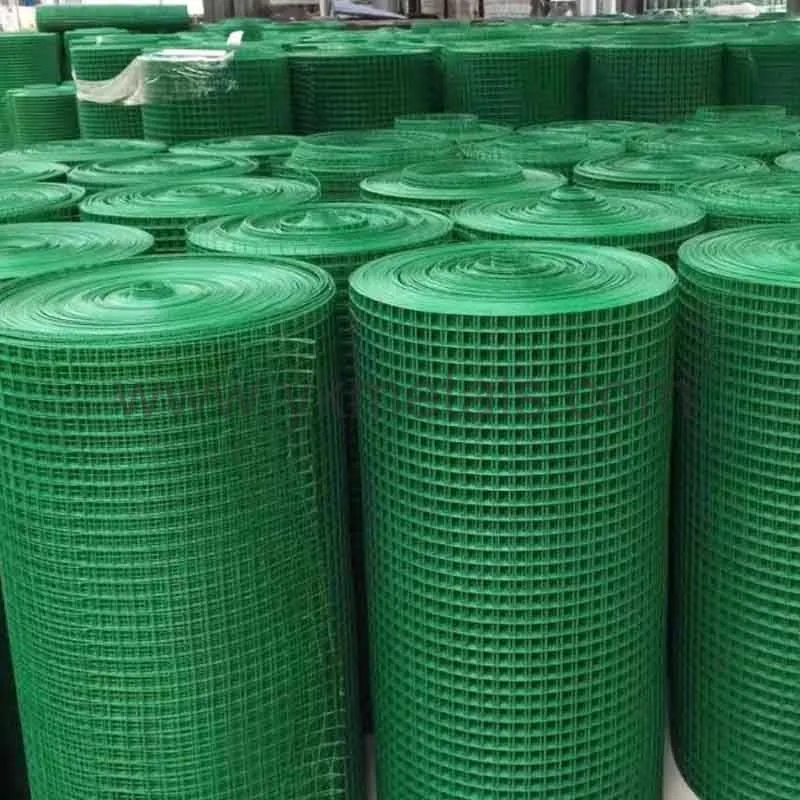 1/2x1/2 Green PVC Plastic coated Welded Wire Mesh - Welded Wire Mesh -  Welded Wire Mesh