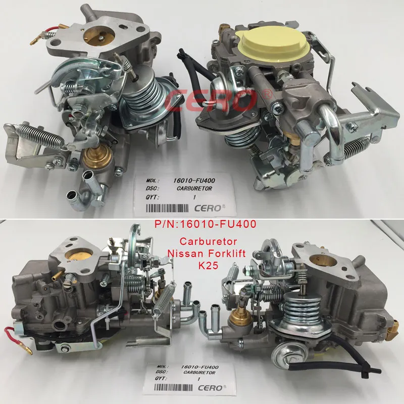 Nissan K25 Carburetor 16010-FU400 Forklift