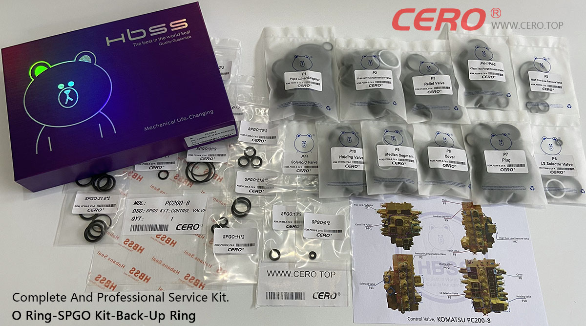 PC2008 Control Valve Seal Kit