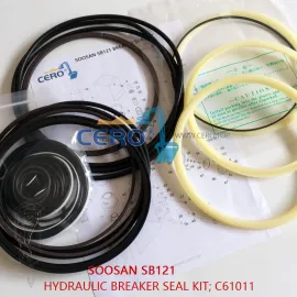 Soosan SB121 Breaker Seal Kit C61011 C6X003 SB121TSP SB121TRF SB120 SQ120