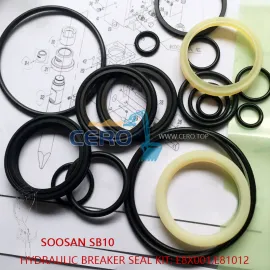 SOOSAN SB10 Breaker Seal Kit E8X001 E81012 SB10Ⅱ SB10TSP SQ10