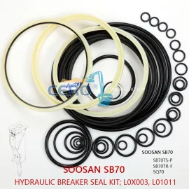 SOOSAN SB81N SB70 Breaker Seal Kit L0X003 L01011 SB70TSP SQ70 SB81NII