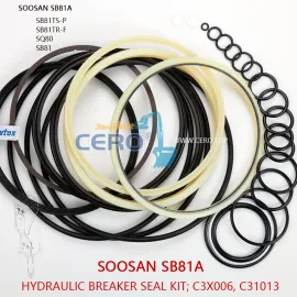 SOOSAN SB81A Комплект уплотнений выключателя C3X006 C31013 SB81TSP SB81