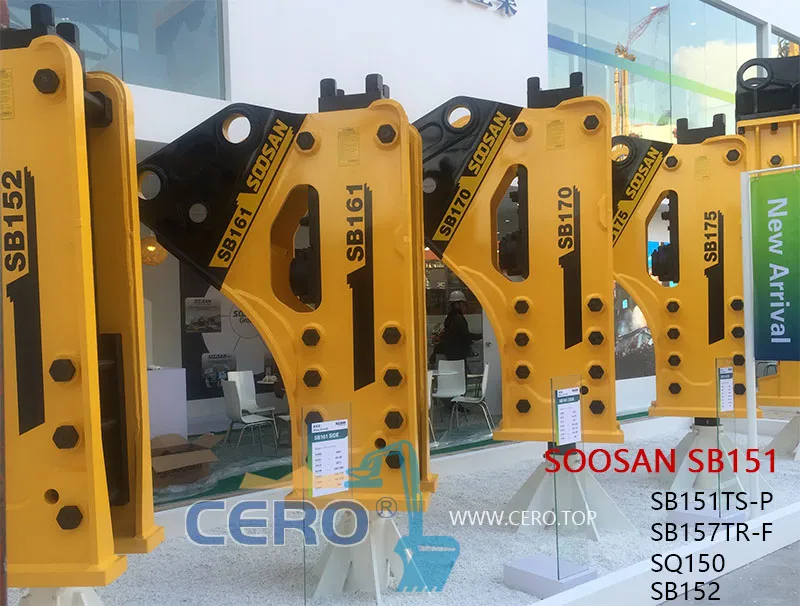 SOOSAN SB151 Hydraulic Breaker Seal Kit C7X003 C71010 SB151TSP SQ150 SB157TRF SB152 SB161 SB170 SB175