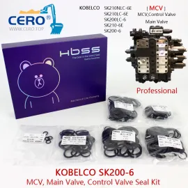 Kobelco SK200-6 Control Valve Seal Kit SK210-6E