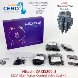 Hitachi ZX200-3 Βαλβίδα ελέγχου Σετ στεγανοποίησης ZAXIS200-3 Κύρια βαλβίδα ελέγχου