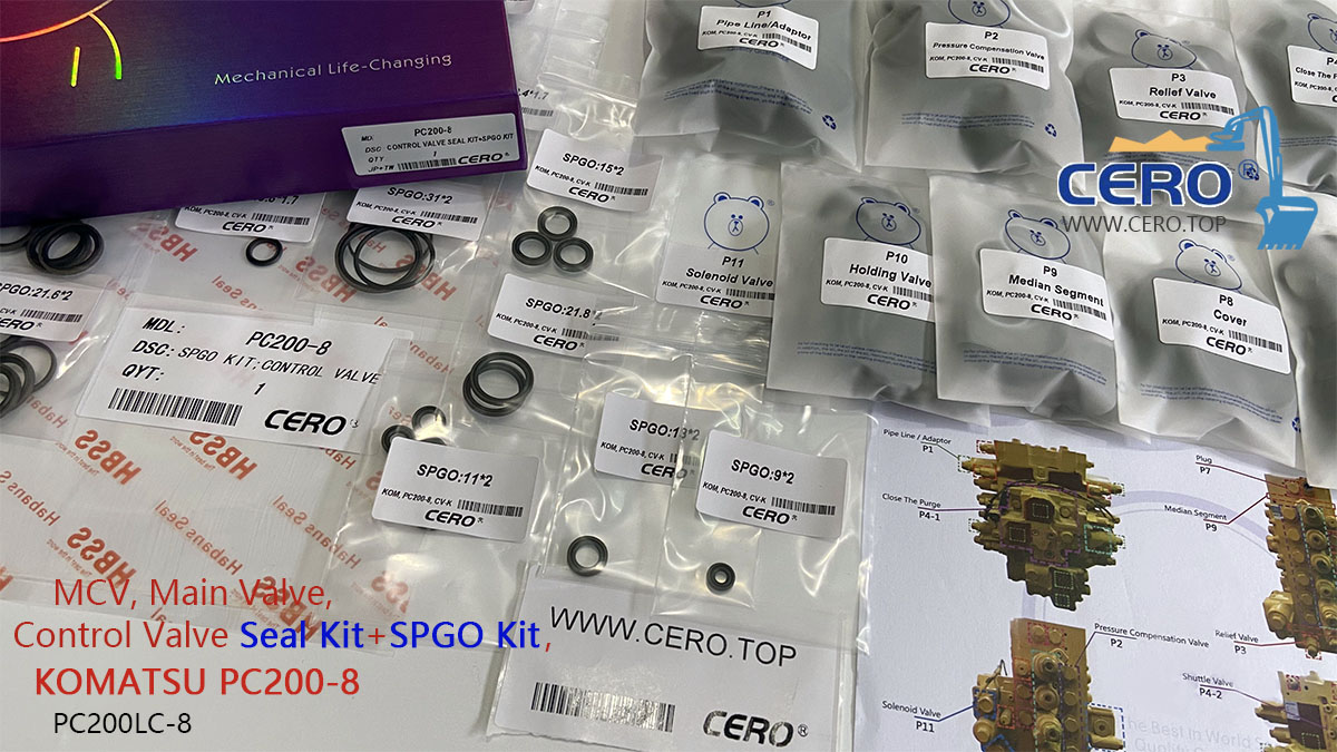 Hitachi Zaxis200 Hydraulic Main Pump Seal Kit zx200 9262320 HPV118