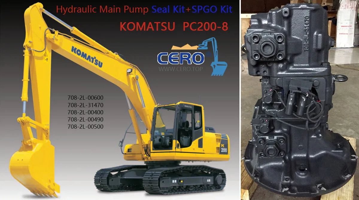 Kawasaki K3V112DT 14T Hydraulic Main Pump Seal Kit K3V112DTP K3V112DP