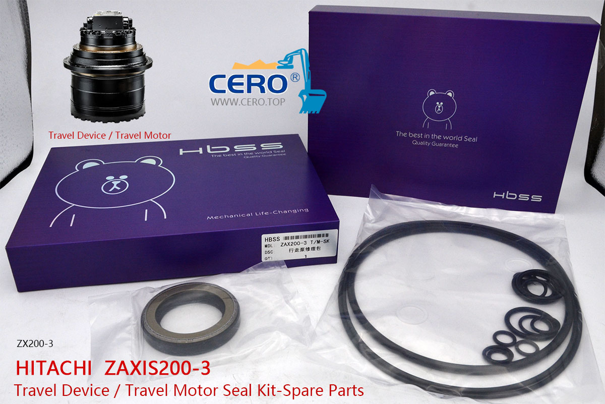Hitachi Zaxis200-3 Travel Motor Seal Kit ZX200-3 ZX200