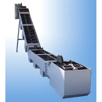 máquina de remoção de escória profissional industrial caldeira automática alimentador de carvão correia transportadora