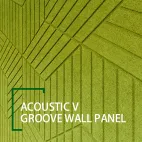 Akustický stenový panel V Groove