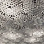 Kamusal alan çözümü için akustik tavan keçe paneli