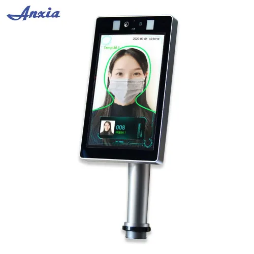 Employees Attendance And Time Attendance Machine Biometric Face Recognition Body Scanner