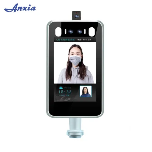 Face recognition Tempreture measurement tool human body temperature scan detection monitorings with system