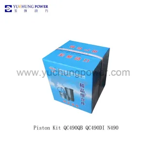 Piston Cylinder Liner Kit Forland  Foton 1036 QC490 N490 