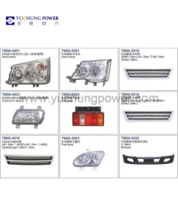 head lamp front bumper for KAMA TRUCK SPARE PARTS