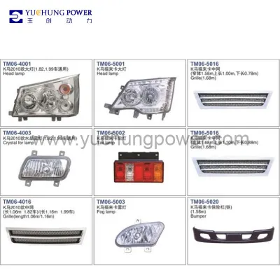 head lamp front bumper for KAMA TRUCK SPARE PARTS