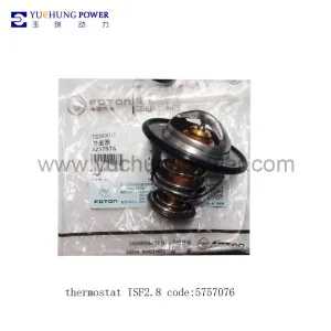 thermostat code 5757076 for CUMMINS ISF2.8