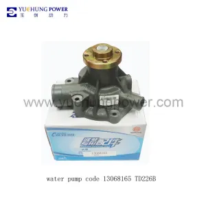 water pump code 12159770 for TD226B WP6G