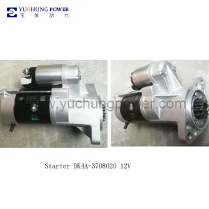 Starter DK4A-3708020 12V arrancador