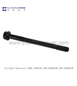 Cylinder head bolt SDLG XCMG YC6B125 330-1003019B 330-1003012B