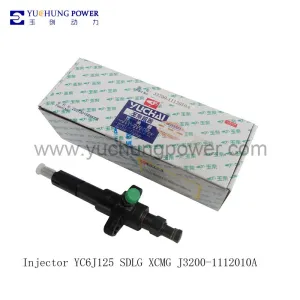 Injector YC6J125 SDLG XCMG J3200-1112010A 
