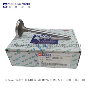 Intake valve YC6108G YC6B125 XCMG SDLG 330-1007011D