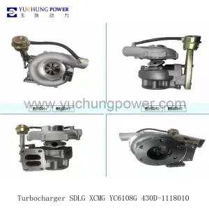 Turbocharger SDLG XCMG YC6108G 430D-1118010