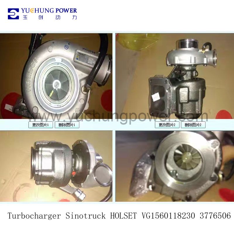 Turbocharger Sinotruck HOLSET VG1560118230 3776506