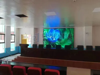 Fine Pixel Pitch HD Indoor LED Display Solution Effect