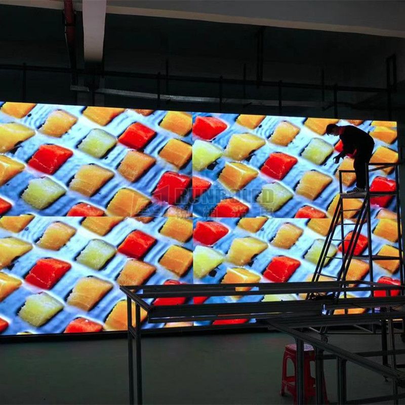 P3 Indoor Full Color LED Screen with Steel Cabinet for Fix Installation