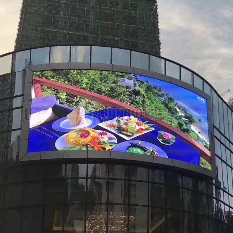 Smallest DOOH Unipole Advertising P2.5 for Outdoor LED Digital Sign Project