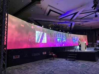 P2.6 Indoor Curved Mobile LED EVENT Screens for Sound Stage
