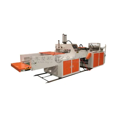 High Speed Full-automatic Single Line Sealing and Cutting Independent Heating T-shirt Bag Making Machine
