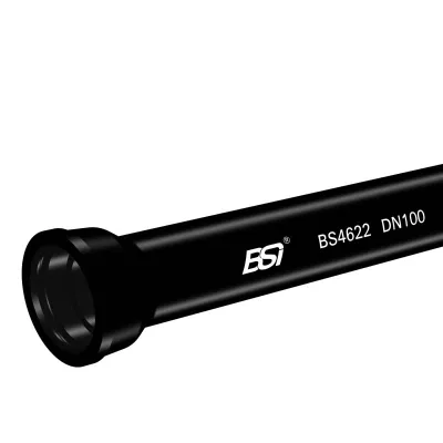 BS4622  Single Spigot Cast Iron Drain Pipe