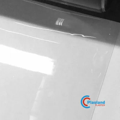 Matériau de feuille de vinyle PVC transparent