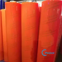 Flexible transparente PVC-Folie