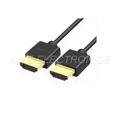 Connexion HDMI haute vitesse à câble de prise HDMI, supportant 4K * 2K
