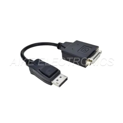 Displayport Male to DVI (24+1) Female Adaptor Cable, Support 1920x1080@60HZ
