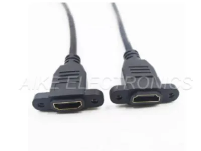HDMI: Female and Male HDMI Connectors